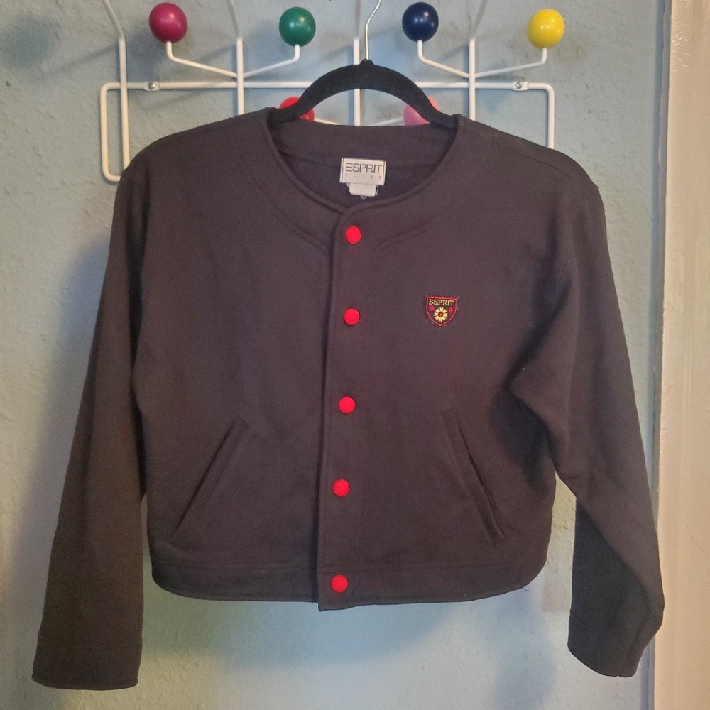 Esprit | Vintage Schoolyard Cropped Cardigan